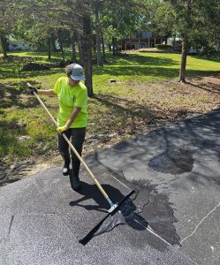 Blueline Striping & Sealing - Woman-owned Local Business